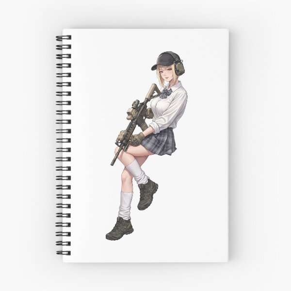Item preview, Tactical School Girl - Anime Special Ops designed and sold by RAWLIFEGRAPHIC.