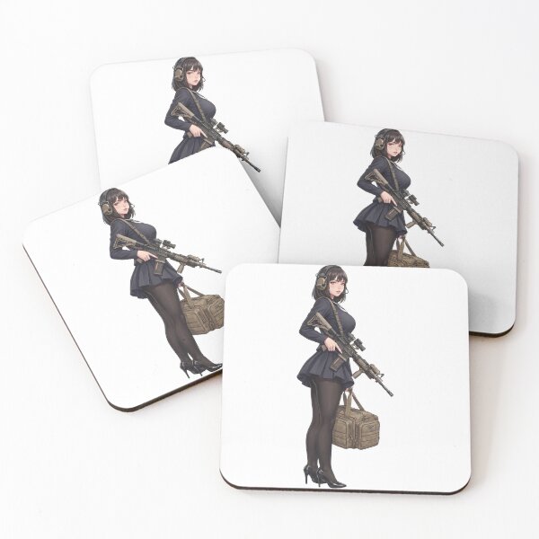 Item preview, Tactical School Girl - Anime Special Ops designed and sold by RAWLIFEGRAPHIC.