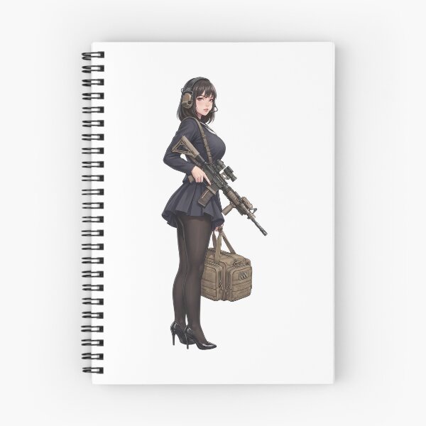 Item preview, Tactical School Girl - Anime Special Ops designed and sold by RAWLIFEGRAPHIC.