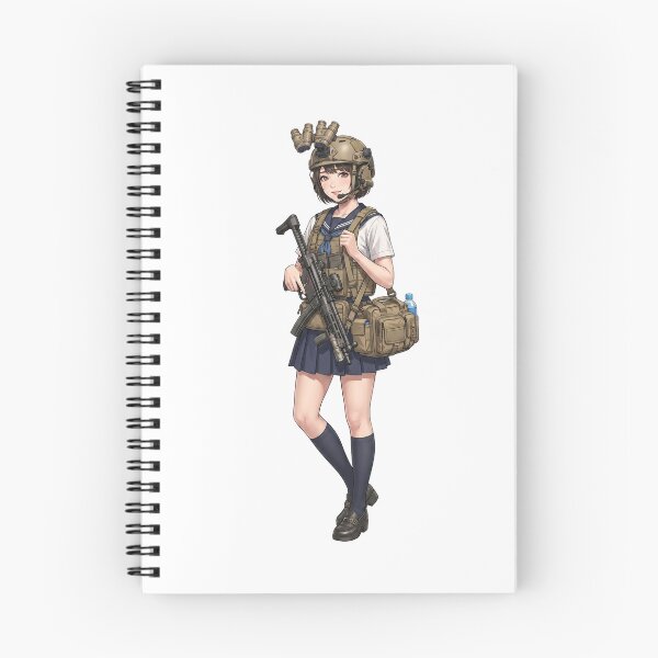 Item preview, Tactical School Girl - Anime Special Ops designed and sold by RAWLIFEGRAPHIC.