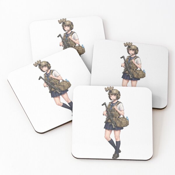 Item preview, Tactical School Girl - Anime Special Ops designed and sold by RAWLIFEGRAPHIC.