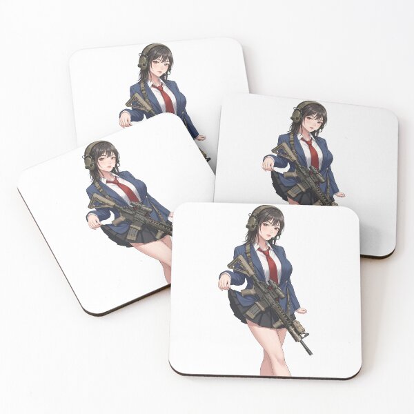 Item preview, Tactical School Girl - Anime Special Ops designed and sold by RAWLIFEGRAPHIC.