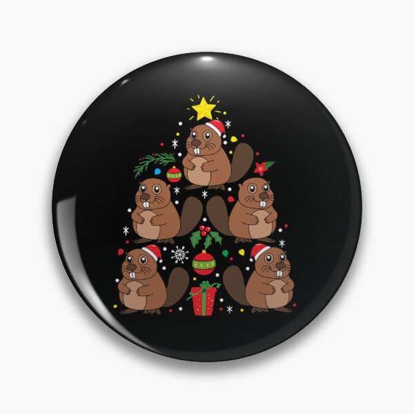 Item preview, Beaver Christmas Ornament Tree designed and sold by Hanahkoller.