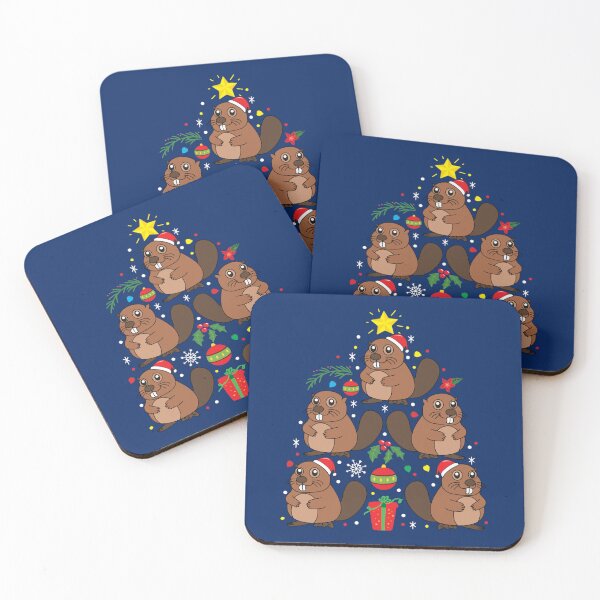 Item preview, Beaver Christmas Ornament Tree designed and sold by Hanahkoller.
