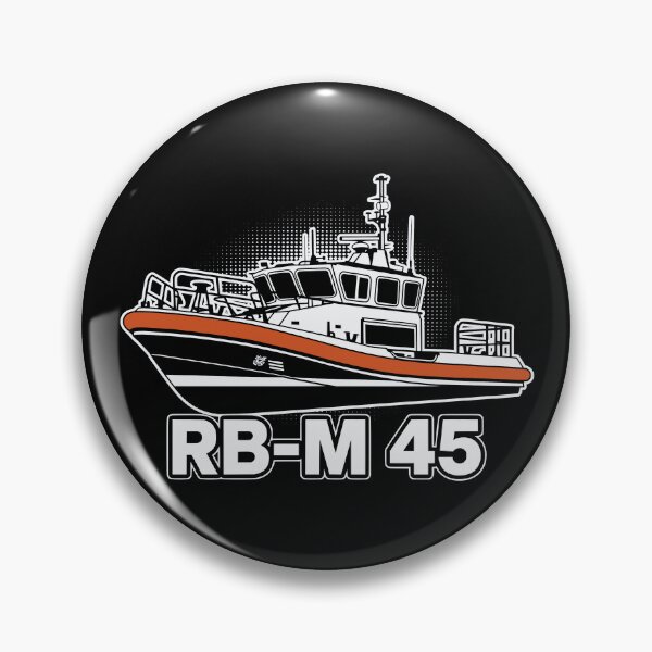 Item preview, 45 ft Response Boat Medium Pop-Art Illustration | Coast Guard Maritime Design designed and sold by Coasties.