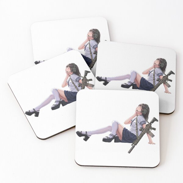 Item preview, Tactical School Girl - Anime Special Ops designed and sold by RAWLIFEGRAPHIC.
