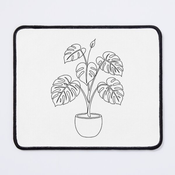 Item preview, Monstera Line Art Print | Boho Jungle Plant Decor designed and sold by PLANT LOVER'S PARADISE.