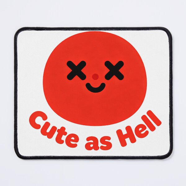 Item preview, Cute as Hell designed and sold by Jen-stuffs.