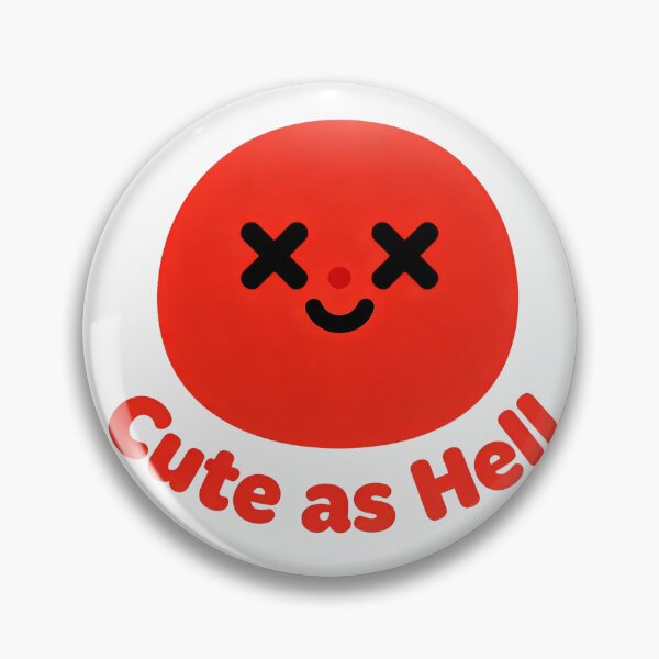 Item preview, Cute as Hell designed and sold by Jen-stuffs.