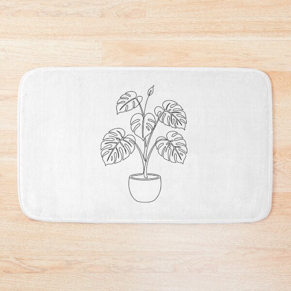 Item preview, Monstera Line Art Print | Boho Jungle Plant Decor designed and sold by PLANT LOVER'S PARADISE.