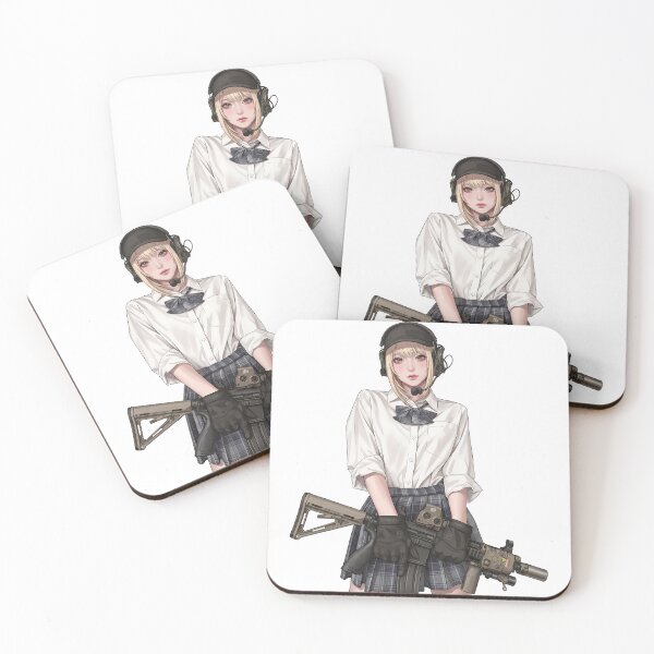 Item preview, Tactical School Girl - Anime Special Ops designed and sold by RAWLIFEGRAPHIC.