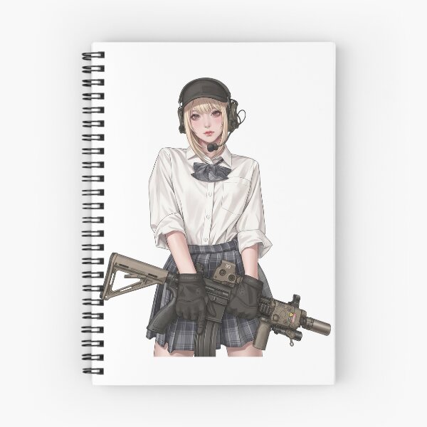Item preview, Tactical School Girl - Anime Special Ops designed and sold by RAWLIFEGRAPHIC.