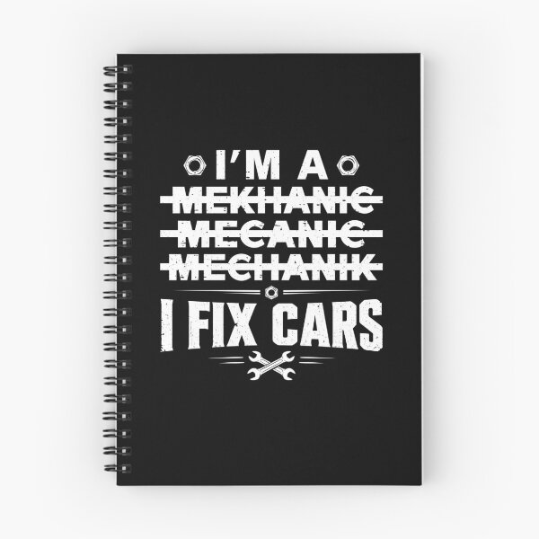 Item preview, I'm A Mechanic I Fix Cars Spelling designed and sold by KarimSoCute.