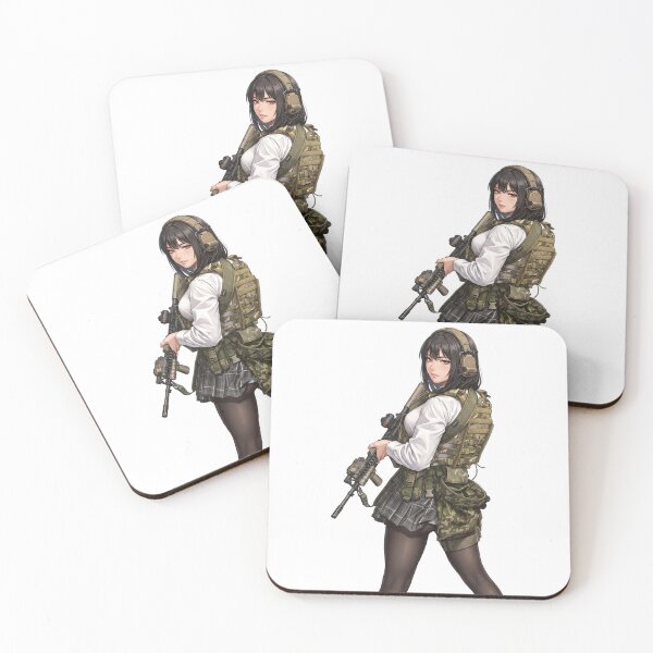 Item preview, Tactical School Girl - Anime Special Ops designed and sold by RAWLIFEGRAPHIC.