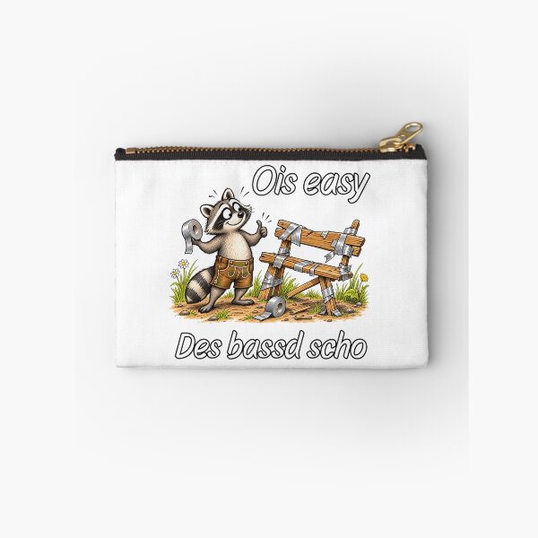 Item preview, That's alright, raccoon – Funny Bavarian craftsman saying design designed and sold by ABCrazyShop.