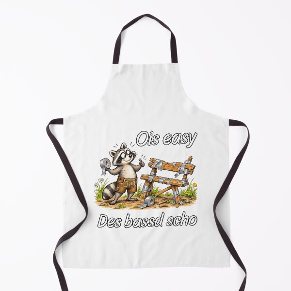 Item preview, That's alright, raccoon – Funny Bavarian craftsman saying design designed and sold by ABCrazyShop.