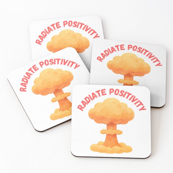 Item preview, Radiate Positivity Atomic Mushroom Cloud designed and sold by Barbzilla22.