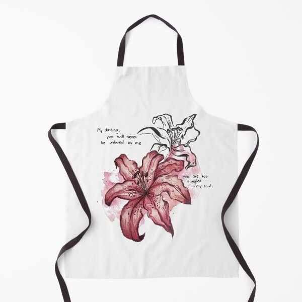 Item preview, Atticus My Darling Quote Floral Gothic Romantic Flower Graphic Tee designed and sold by shlana.