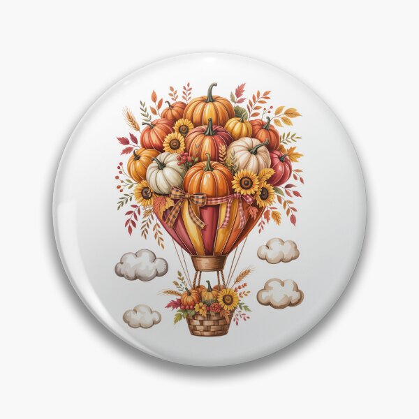 Item preview, Autumn-Themed Hot Air Balloon designed and sold by jkrphoto.