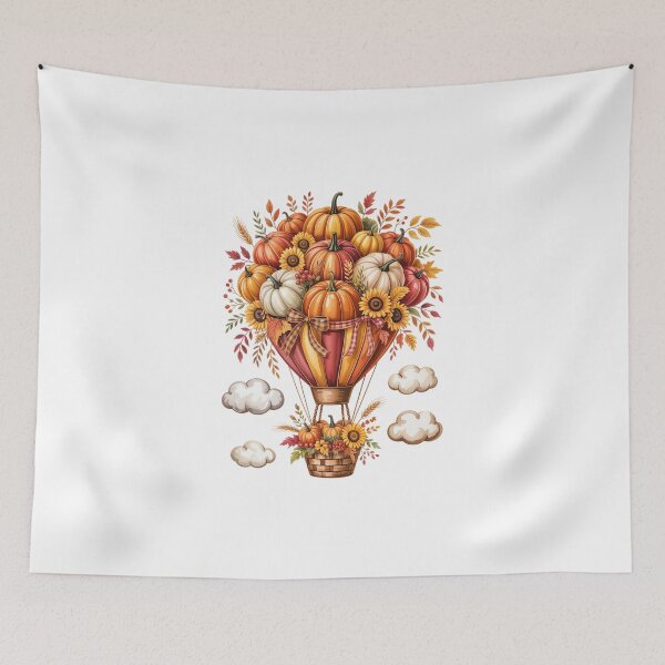 Item preview, Autumn-Themed Hot Air Balloon designed and sold by jkrphoto.