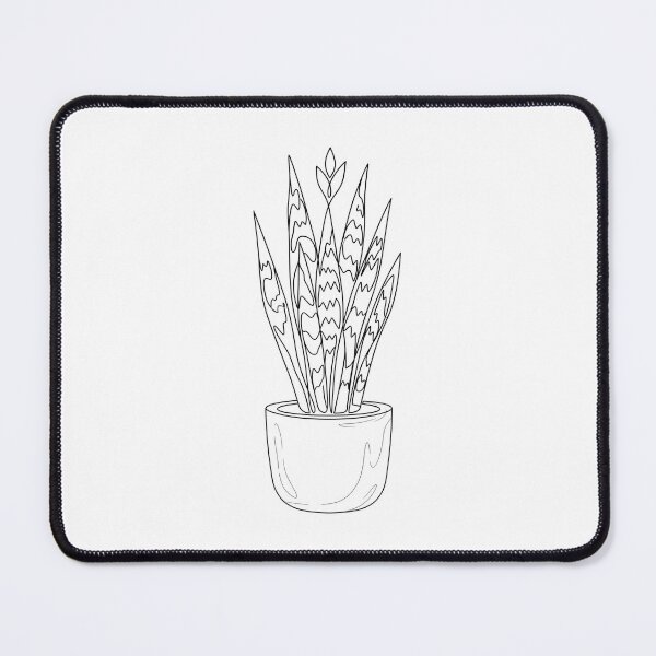 Item preview, Snake Plant Line Art | Minimalist Sansevieria Print designed and sold by PLANT LOVER'S PARADISE.