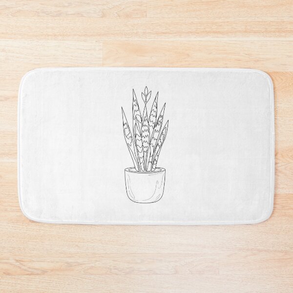 Item preview, Snake Plant Line Art | Minimalist Sansevieria Print designed and sold by PLANT LOVER'S PARADISE.
