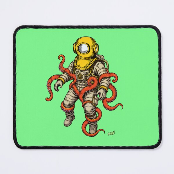 Item preview, Deep Space Diver – Astronaut & Octopus designed and sold by YOFANTZ!.