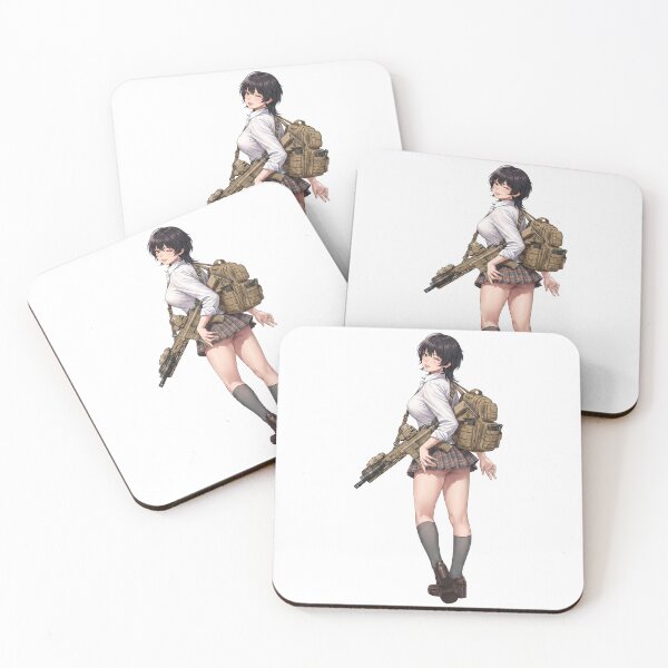 Item preview, Tactical School Girl - Anime Special Ops designed and sold by RAWLIFEGRAPHIC.