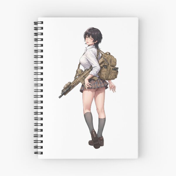 Item preview, Tactical School Girl - Anime Special Ops designed and sold by RAWLIFEGRAPHIC.