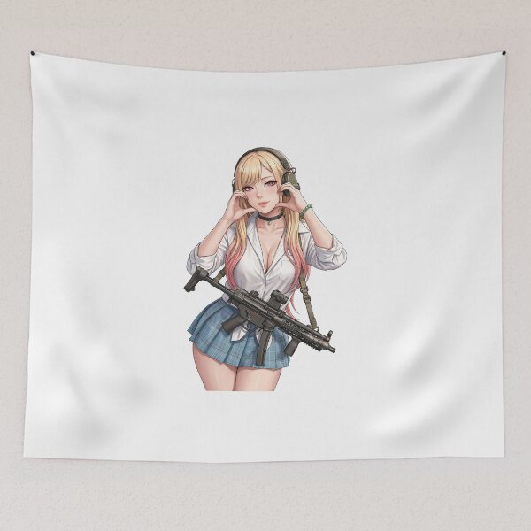 Item preview, Tactical School Girl - Anime Special Ops designed and sold by RAWLIFEGRAPHIC.