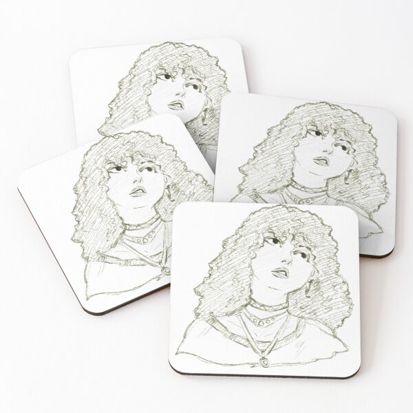 Item preview, Girl with curly hair designed and sold by JuanAlmeidaArts.
