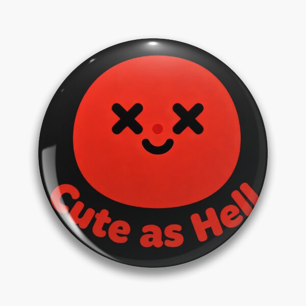 Item preview, Cute as Hell designed and sold by Jen-stuffs.