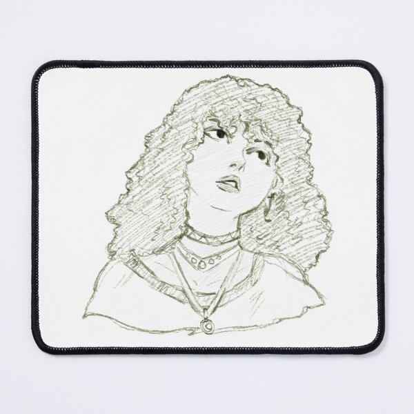 Item preview, Girl with curly hair designed and sold by JuanAlmeidaArts.