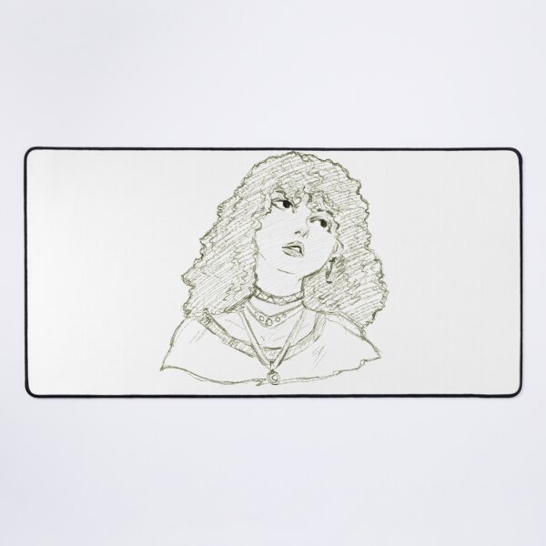 Item preview, Girl with curly hair designed and sold by JuanAlmeidaArts.