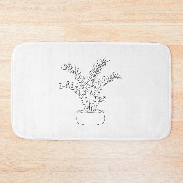 Item preview, ZZ Plant Line Art | Minimalist Houseplant Illustration designed and sold by PLANT LOVER'S PARADISE.