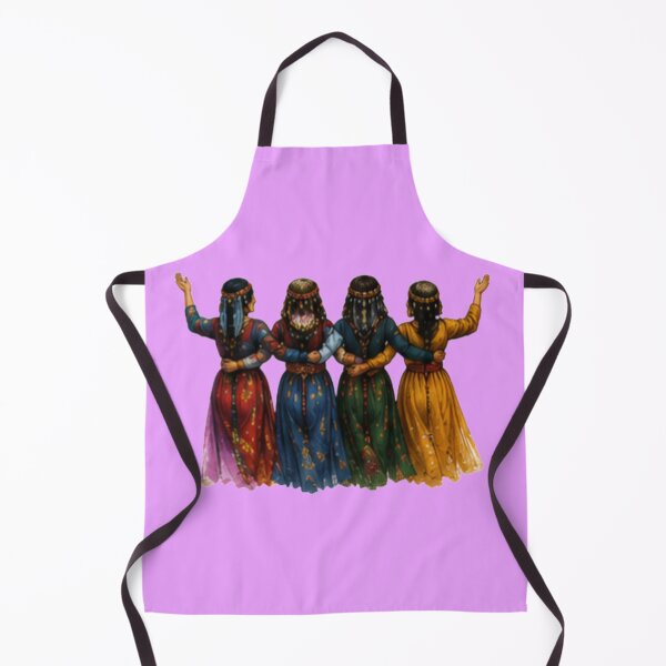 Item preview, Kurdish Women in Traditional Dress Cultural Art designed and sold by DailyDoodlesBySumbul.
