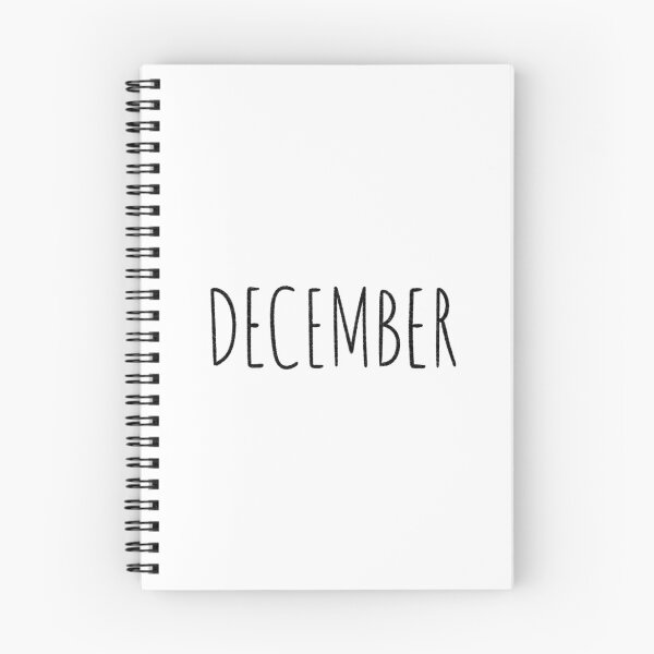 Item preview, Cute December Hand Lettered Typography Handwritten Monthly Artwork designed and sold by somimalikkk.