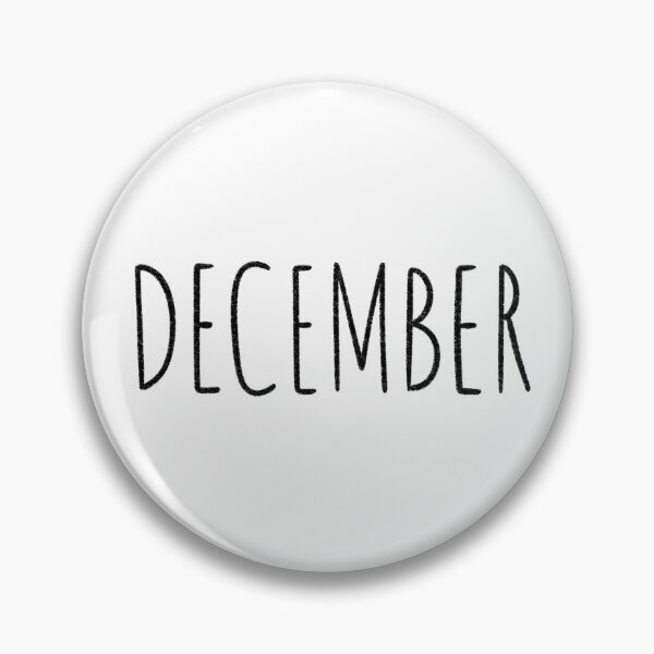 Item preview, Cute December Hand Lettered Typography Handwritten Monthly Artwork designed and sold by somimalikkk.