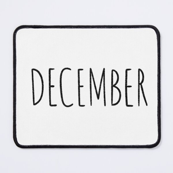 Item preview, Cute December Hand Lettered Typography Handwritten Monthly Artwork designed and sold by somimalikkk.