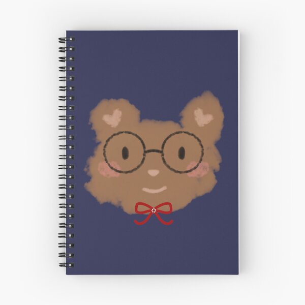Item preview, CUTE BROWN BEAR WITH GLASSES designed and sold by NikkyNicNix.