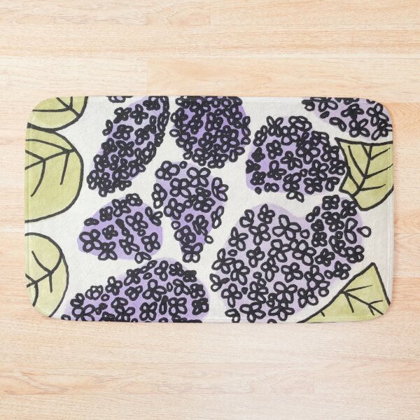 Item preview, Purple Watercolour hydrangeas  designed and sold by Phoebew03.