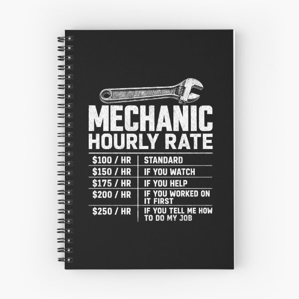 Item preview, Mechanic Hourly Rate Funny designed and sold by KarimSoCute.
