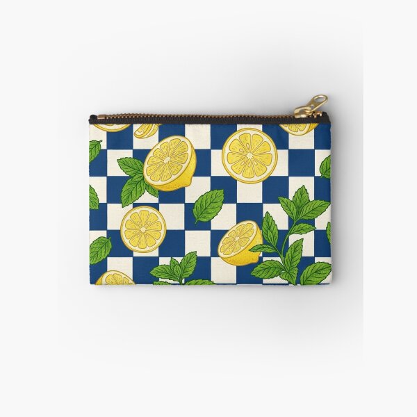 Item preview, Mint and lemon on squares designed and sold by snoWorkshop.