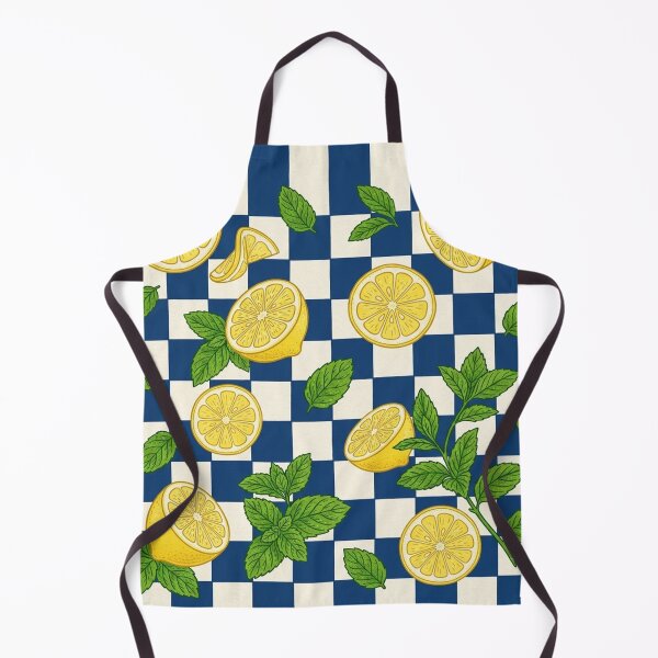 Item preview, Mint and lemon on squares designed and sold by snoWorkshop.