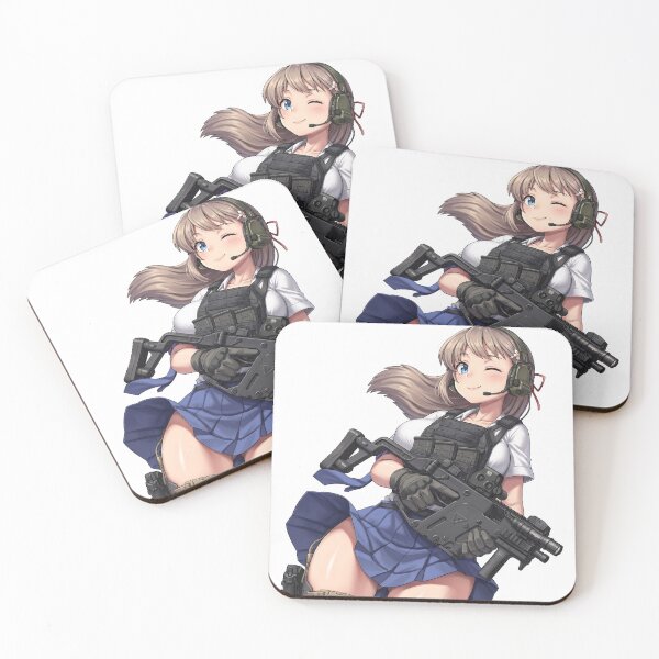 Item preview, Tactical School Girl - Anime Special Ops designed and sold by RAWLIFEGRAPHIC.