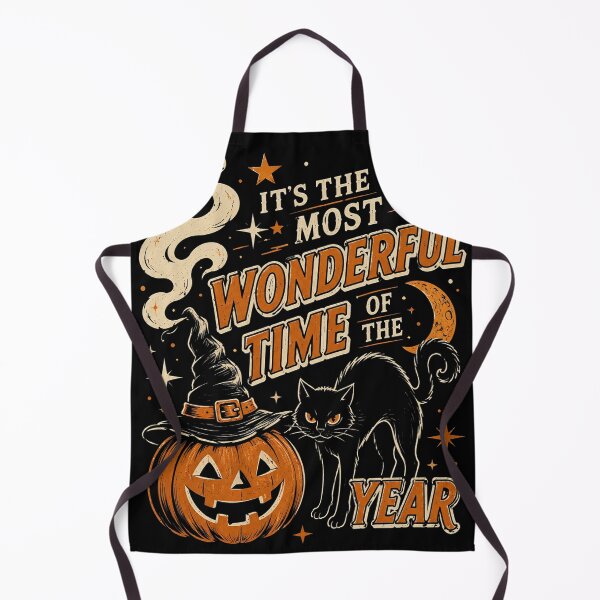 Item preview, Vintage Halloween, Retro Halloween, 90s Spooky Black Cat, Witchy Pumpkin Most Wonderful Time Witchy Fall designed and sold by Quiajia.