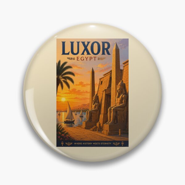 Item preview, Luxor Egypt | Ancient Egyptian Temple at Sunset designed and sold by Yasmine Mohammed.