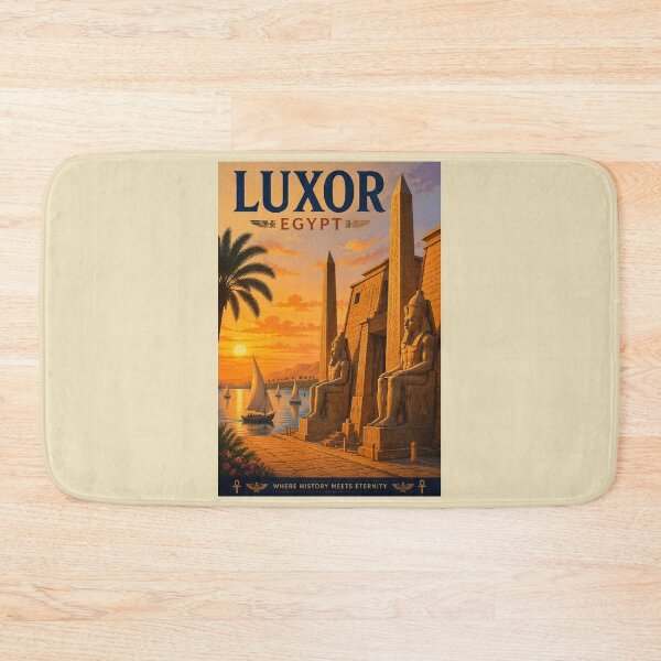 Item preview, Luxor Egypt | Ancient Egyptian Temple at Sunset designed and sold by Yasmine Mohammed.