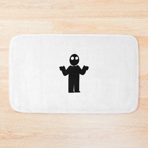 Item preview, Shrugging Black Shadow Figure IDK Confused Silhouette Artwork designed and sold by somimalikkk.
