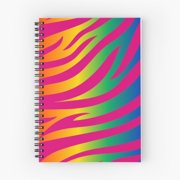 Item preview, Modern Graphic Zebra Print Pattern | Rainbow & Pink designed and sold by Frohyou.